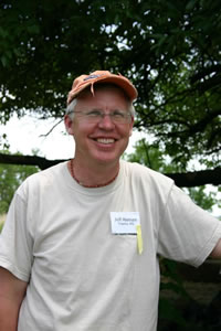 Me at Wilson County Wildflower Tour. Photo by Donna Gallon